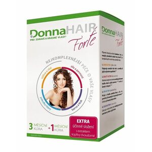 Donna Hair FORTE 4 hónapos kúra 120 tabletta kép