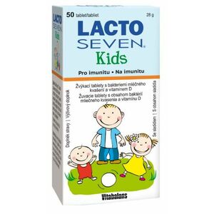 Vitabalans Oy Lacto Seven Kids 50 tabletta kép