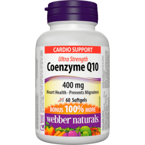 Webber Naturals Q10 koenzim 400 mg 60 tabletta kép