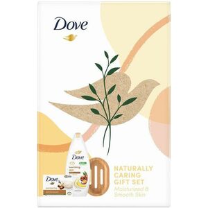 Dove Testápoló ajándék készlet szappantartóval Nourishing Care 2 db kép