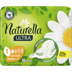 Naturella Ultra Normal Size 1 Szárnyas Egészségügyi Betét 10 db kép
