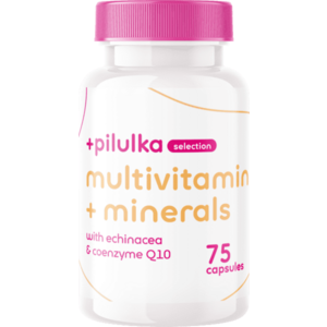 Pilulka Selection Multivitamin ásványi anyagokkal - Echinaceával + Q10 koenzimmel 75 kapszula kép