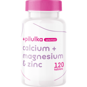 Pilulka Selection Kalcium, magnézium és cink 120 tabletta kép