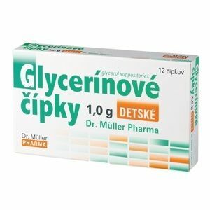 Dr. Müller Pharma Glicerin 1, 0 g gyermek kúpok 12 db kép