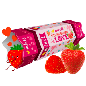 Mixit Valentin napi édesség - teljes ropogós eper 40 g kép