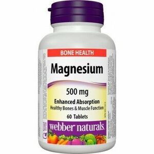Webber Naturals Magnesium 500 mg 60 tabliet kép