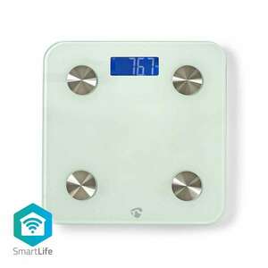 NEDIS SmartLife Egészségügyi mérleg Wi-Fi, okos fürdőszobai mérle... kép