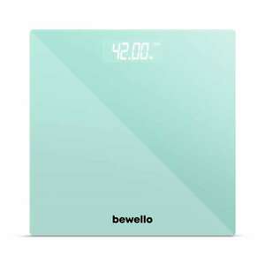 Bewello Okos személymérleg - 180 kg - elemes - üveg - BW3014 Prém... kép