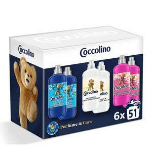 Coccolino Perfume & Care Öblítőválogatás 6x1275ml kép