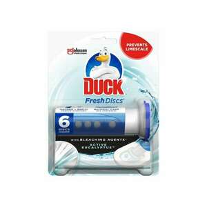 Wc öbíltő korong zselés 36 ml fresh discs duck® eukaliptusz kép
