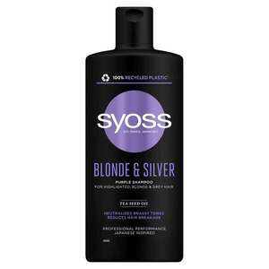 Sampon 440 ml syoss blonde&silver kép
