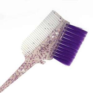 Hair Power lila csillámos fésűs hajfestő ecset kép