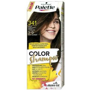 Palette Color Shampoo 341 Fekete Csokoládé kép