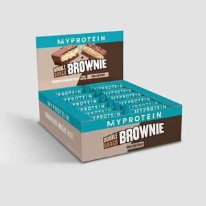 Double Dough Brownie - 12 x 60g - Cookies and Cream kép