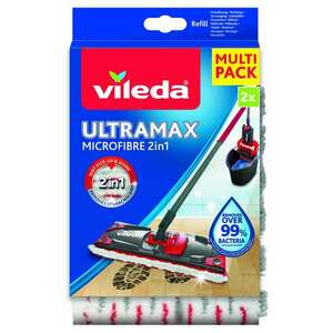 Vileda Ultramax lapos Felmosó 2in1 utántöltő multipack kép