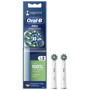 Oral-B EB50RB CrossAction Elektromos fogkefe Pótfej - Fehér (2db) kép