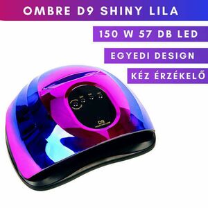 Ombre D9 Shiny UV/LED műkörmös lámpa - Fényes lila kép