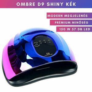 Ombre D9 Shiny UV/LED műkörmös lámpa - Fényes kék kép