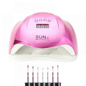 Sun X UV/LED műkörmös lámpa - Shiny pink kép