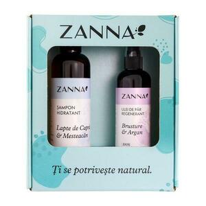 Zanna Csomag – Hidratáló Sampon, 250 ml és Regeneráló Hajolaj, 150 ml kép