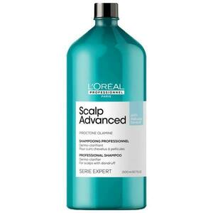 Professzionális korpásodás elleni sampon - L'Oreal Professionnel Serie Expert Scalp Advanced Professional Shampoo Dermo-clarifier Anti Dandruff, 1500 ml kép