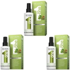 Hajkezelési Csomag, 3 db. - Revlon Professional Uniq One Green Tea Scent Hair Treatment, 150 ml kép