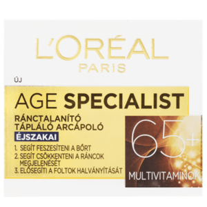 L'Oréal Paris Age Specialist Ránctalanító Tápláló Éjszakai Arcápoló 65+ kép