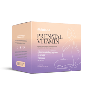 BioTechUSA Prenatal Vitamin, babaváró étrendkiegészítő csomag 30 adag kép