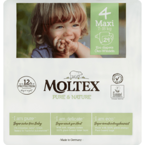 Moltex Pure & Nature Öko Nadrágpelenka Méret: 4 Maxi 7-18 Kg 29 db kép