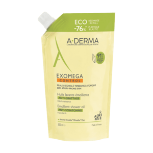A-Derma Exomega Control tusfürdő 500 ml kép