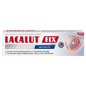 Lacalut FIX extra erős fixáló krém semleges ízű 40 g kép