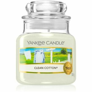 Yankee Candle Clean Cotton illatgyertya 104 g kép