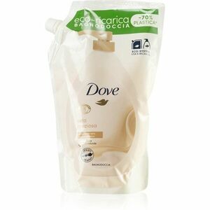 Dove Nourishing Silk tusoló és fürdő krém utántöltő 720 ml kép