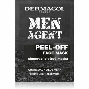 Dermacol Men Agent mitesszerek elleni, lehúzható aktív szén maszk uraknak 15 ml kép