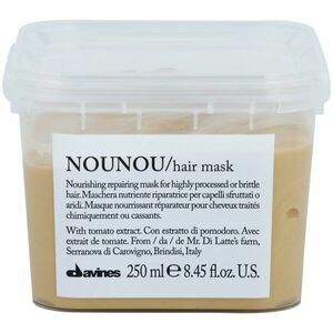 Davines NouNou tápláló maszk sérült, vegyileg kezelt hajra 250 ml kép