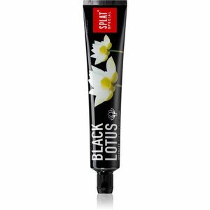 Splat Special Black Lotus fogfehérítő fogkrém faszénnel fluoridmentes Lotus Mint 75 ml kép