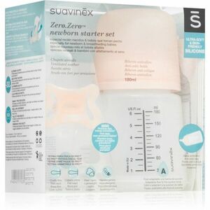 Suavinex Zero Zero Newborn Starter Set ajándékszett (gyermekeknek születéstől kezdődően) kép