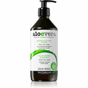 Phytorelax Laboratories Aloe Vera folyékony univerzális szappan testre és arcra 500 ml kép