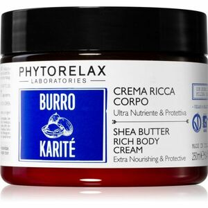 Phytorelax Laboratories Shea Butter tápláló testápoló krém bambusszal 250 ml kép