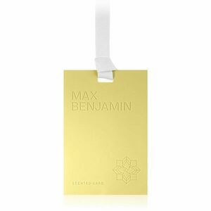 MAX Benjamin Lemongrass & Ginger illatosító kártya 1 db kép