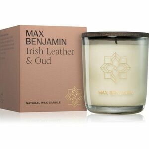 MAX Benjamin Irish Leather & Oud illatgyertya 210 g kép