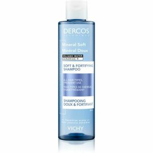 Vichy Dercos Mineral Soft erősítő sampon minden hajtípusra 200 ml kép