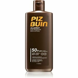 Piz Buin Allergy Napfény elleni védelem száraz és érzékeny bőrre SPF 50+ 200 ml kép