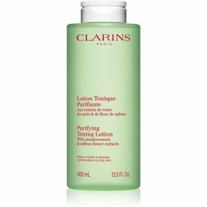 Clarins Cleansing Purifying Toning Lotion tisztító tonik kombinált és zsíros bőrre 400 ml kép