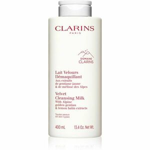 Clarins Cleansing Velvet Cleansing Milk könnyű állagú tisztítótej minden bőrtípusra 400 ml kép