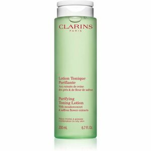 Clarins Cleansing Purifying Toning Lotion tisztító tonik kombinált és zsíros bőrre 200 ml kép