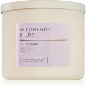 Bath & Body Works Wildberry & Ube illatgyertya 411 g kép