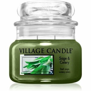 Village Candle Sage & Celery illatgyertya 262 g kép
