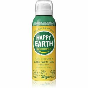 Happy Earth 100% Natural Deodorant Air Spray Jasmine Ho Wood dezodor Jasmine Ho Wood 100 ml kép