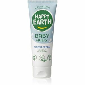 Happy Earth 100% Natural Diaper Cream for Baby & Kids cinkes kenőcs parfümmentes 75 ml kép